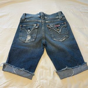 Hudson cutoff denim shorts